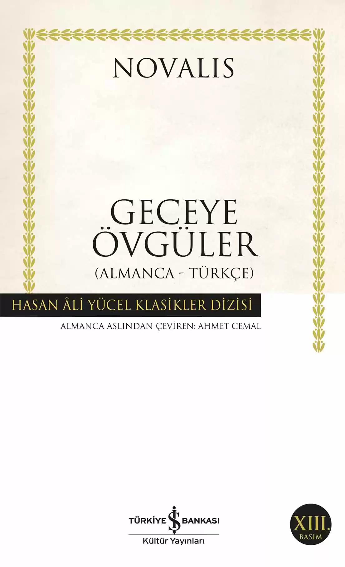 Geceye Övgüler (Almanca-Türkçe)