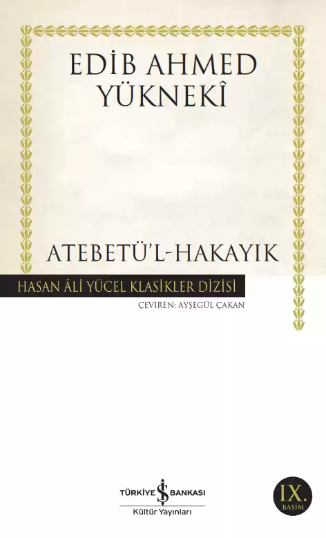 Atebetü’l-Hakayık