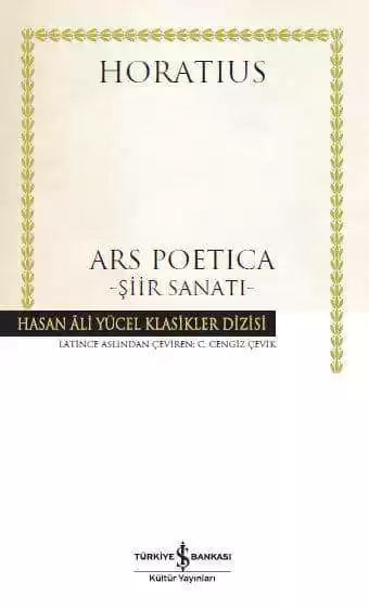 Ars Poetica –Şiir Sanatı- Ciltli