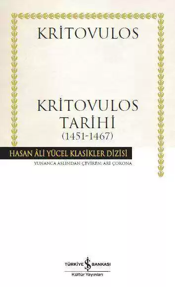 Kritovulos Tarihi (1451-1467) – Ciltli