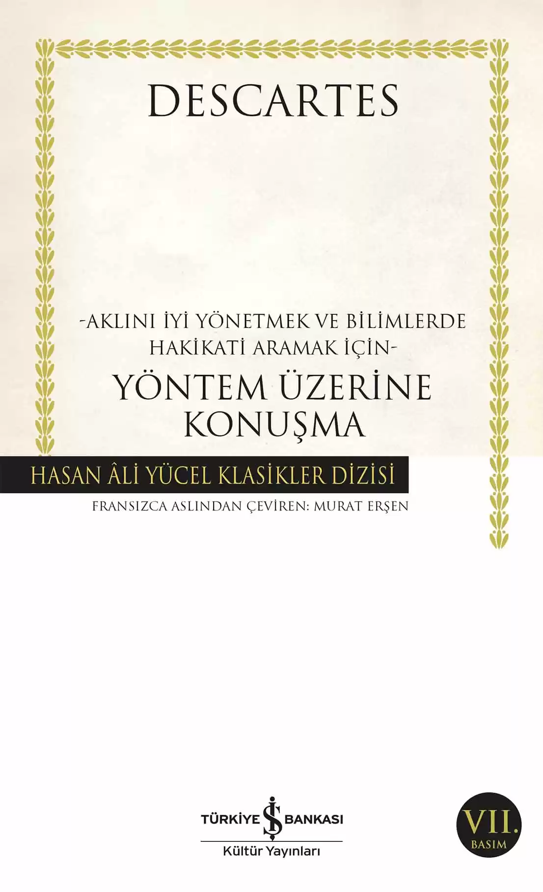 Yöntem Üzerine Konuşma