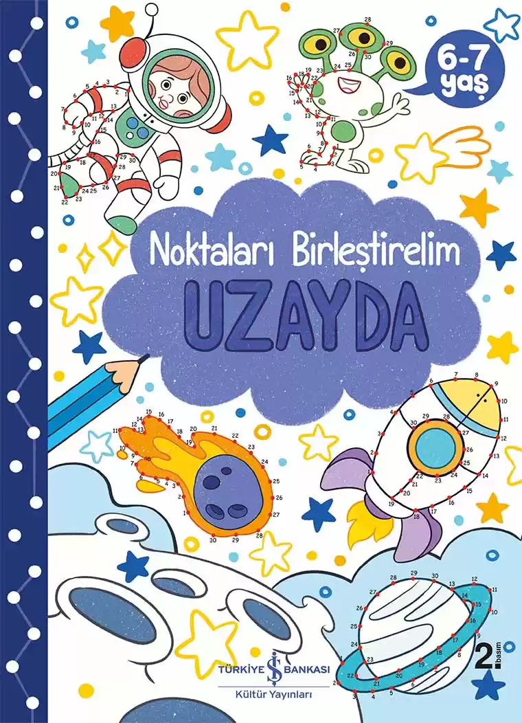 Uzayda – Noktaları Birleştirelim 6-7 Yaş